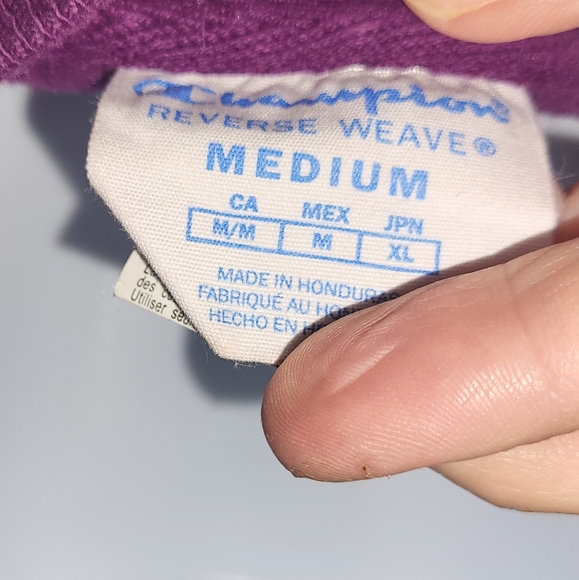 Vintage 90's CHAMPION Reverse Weave Crewneck Sweatshirt sz M Unisex - Picture 3 of 5